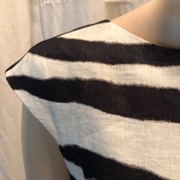 Banana Republic Linen Animal Print Dress - Picture 5 of 14